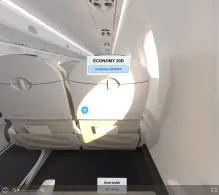 LOT Polish Airlines Embraer E170 V.1 seat maps 360 panorama view