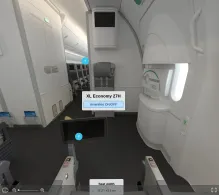 IndiGo Boeing 787-9 seat maps 360 panorama view