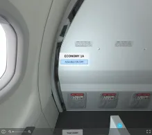 Air Arabia Airbus A320-200 V.2 seat maps 360 panorama view