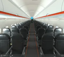 easyJet Europe Airbus A320neo seat maps 360 panorama view