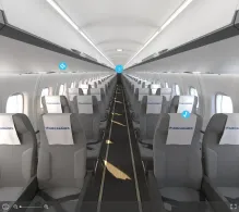 Air Caraibes ATR 72-600 V.2 seat maps 360 panorama view
