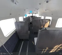 Azul Brazilian Airlines Cessna 208B Grand Caravan seat maps 360 panorama view