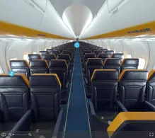 Ryanair Boeing 737 MAX 8-200 seat maps 360 panorama view