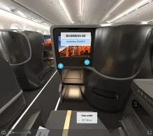 Turkish Airlines Boeing 787-9 seat maps 360 panorama view