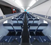 Delta Bombardier CRJ900 V.1 seat maps 360 panorama view