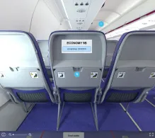 Wizz Air Airbus A321neo XLR seat maps 360 panorama view