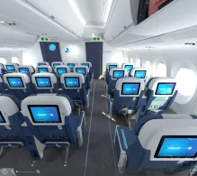 French Bee Airbus A350-1000 seat maps 360 panorama view