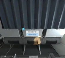 Air Arabia Airbus A320-200 V.1 seat maps 360 panorama view