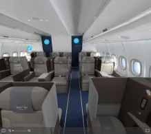 Iberojet Portugal Airbus A330-900neo V.2 seat maps 360 panorama view