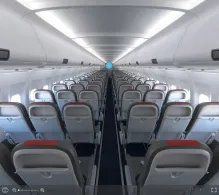 Iberia Airbus A319-100 seat maps 360 panorama view
