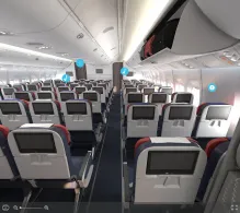 IndiGo Boeing 777-300ER V.1 seat maps 360 panorama view