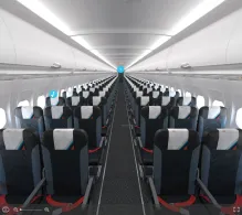 Air Serbia Airbus A320-200 V.1 seat maps 360 panorama view