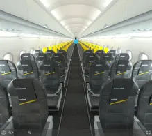 Vueling Airbus A320-200 V.1 seat maps 360 panorama view
