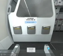 Vueling Airbus A320-200 V.1 seat maps 360 panorama view