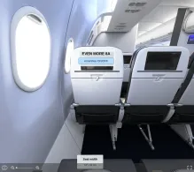 JetBlue Airways Airbus A321-200 V.1 seat maps 360 panorama view