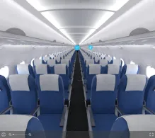 Air Arabia Airbus A321-200 seat maps 360 panorama view