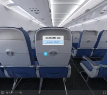 Air Arabia Airbus A321-200 seat maps 360 panorama view