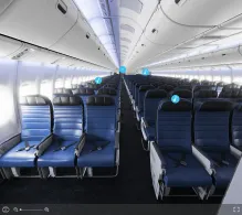 United Boeing 777-200 V.1 seat maps 360 panorama view