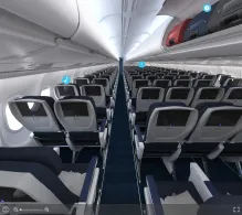 Delta Airbus A330-200 seat maps 360 panorama view