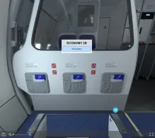 IndiGo Airbus A321neo V.1 seat maps 360 panorama view