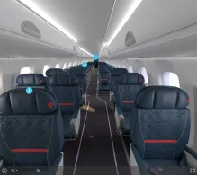 Republic Airways Embraer E170 V.2 DL seat maps 360 panorama view