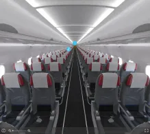 Pegasus Airlines Airbus A320-200 V.1 seat maps 360 panorama view