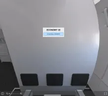 Pegasus Airlines Airbus A320-200 V.1 seat maps 360 panorama view