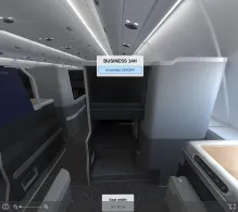 ANA - All Nippon Airways Airbus A380-800 seat maps 360 panorama view