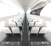 American Airlines Embraer E175 seat maps 360 panorama view
