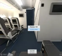 Lufthansa Airbus A380-800 V.1 seat maps 360 panorama view