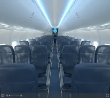 Sun Country Airlines Boeing 737-900 ER seat maps 360 panorama view