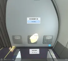 Lauda Europe Airbus A320-200 seat maps 360 panorama view