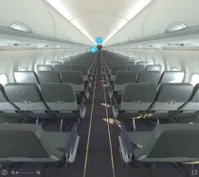 Lauda Europe Airbus A320-200 seat maps 360 panorama view