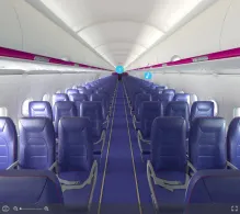 Wizz Air Airbus A320neo seat maps 360 panorama view