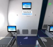 Iberojet Airbus A350-900 seat maps 360 panorama view