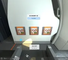 easyJet Switzerland Airbus A320neo seat maps 360 panorama view