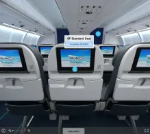 Iberojet Airbus A330-300 seat maps 360 panorama view