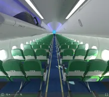 Transavia Boeing 737-800 seat maps 360 panorama view