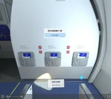 IndiGo Airbus A320-200 seat maps 360 panorama view