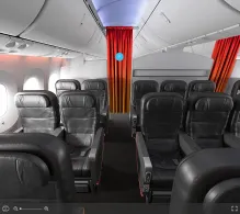 Jetstar Airways Boeing 787-8 seat maps 360 panorama view