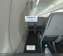 Viva Airbus A321neo V.1 seat maps 360 panorama view