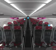 Eurowings Airbus A319-100 V.2 seat maps 360 panorama view