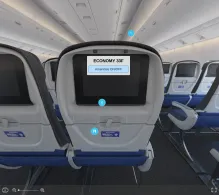 United Boeing 767-300ER V.1 seat maps 360 panorama view