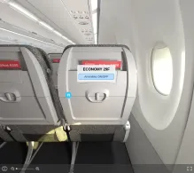 Air Arabia Airbus A320neo seat maps 360 panorama view