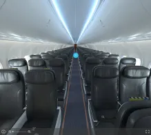 SkyUp MT Boeing 737-800 seat maps 360 panorama view