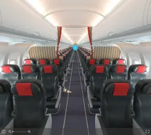 Air France Airbus A319-100 V.2 seat maps 360 panorama view