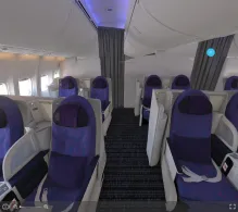 Air China Boeing 747-8 seat maps 360 panorama view