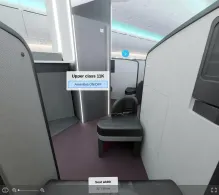 Virgin Atlantic Boeing 787-9 seat maps 360 panorama view
