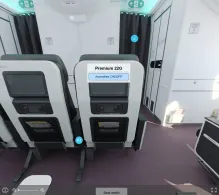 Virgin Atlantic Boeing 787-9 seat maps 360 panorama view