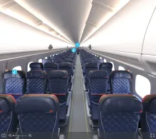 Delta Boeing 717-200 seat maps 360 panorama view